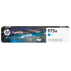 Genuine HP #975A Cyan Ink Cartridge (L0R88AA) - 3,000 pages