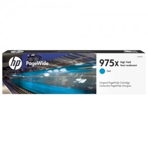 Genuine HP #975X Cyan Ink Cartridge - 7,000 pages