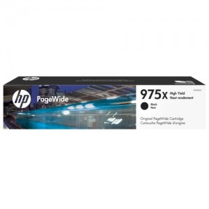 Genuine HP #975X Black Ink Cartridge - 10,000 pages