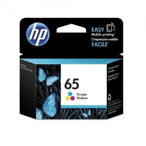 Genuine HP #65 Tri Colour Ink N9K01AA - 100 pages