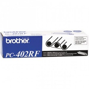 Genuine Brother PC402RF Fax Refill Rolls x 2 - 144 pages