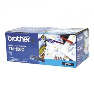 Genuine Brother TN-150C Cyan Toner Cartridge - 1,500 pages