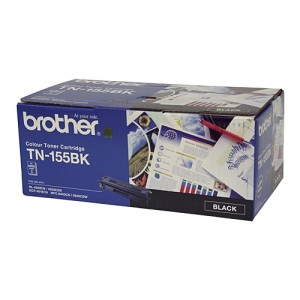 Genuine Brother TN-155BK Black Toner Cartridge - 5,000 pages