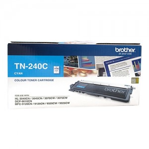 Genuine Brother TN-240C Cyan Toner Cartridge - 1,400 pages