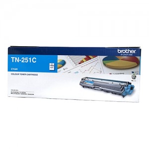 Genuine Brother TN-251C Cyan Toner Cartridge - 1,400 pages