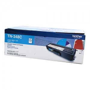Genuine Brother TN-348C Cyan Toner Cartridge - 6,000 pages