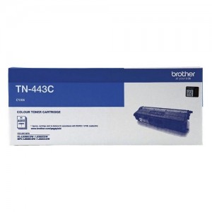 Genuine Brother TN-443C Cyan Toner Cartridge - 4,000 pages